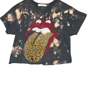 Daydreamer Rolling Stones Tie Dye T-Shirt Small